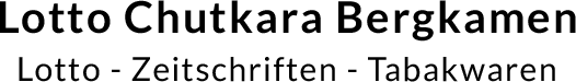 Logo - Lotto Presse Tabak Chutkara in 59192 Bergkamen